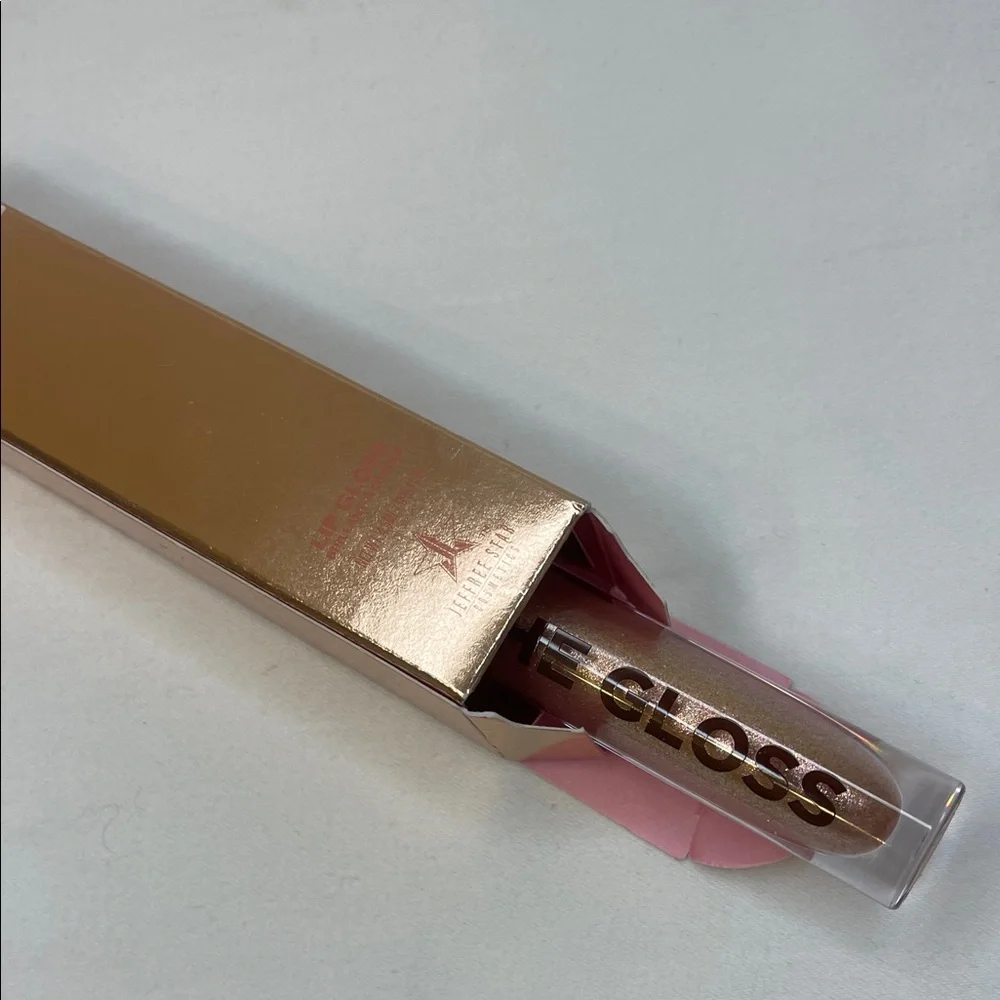 Jeffree Star The Gloss — Beaded Glass Champagne Beige Shimmer